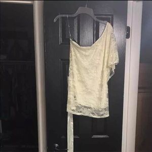 Laced Off the shoulder Blouse